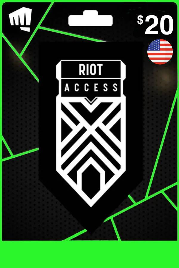 Riot Access (20 USD) | US Account digital — Import Game Deal