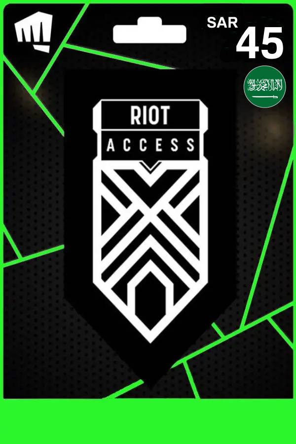 Riot Access (45 SAR) | Saudi Arabia Account digital — Import Game Deal