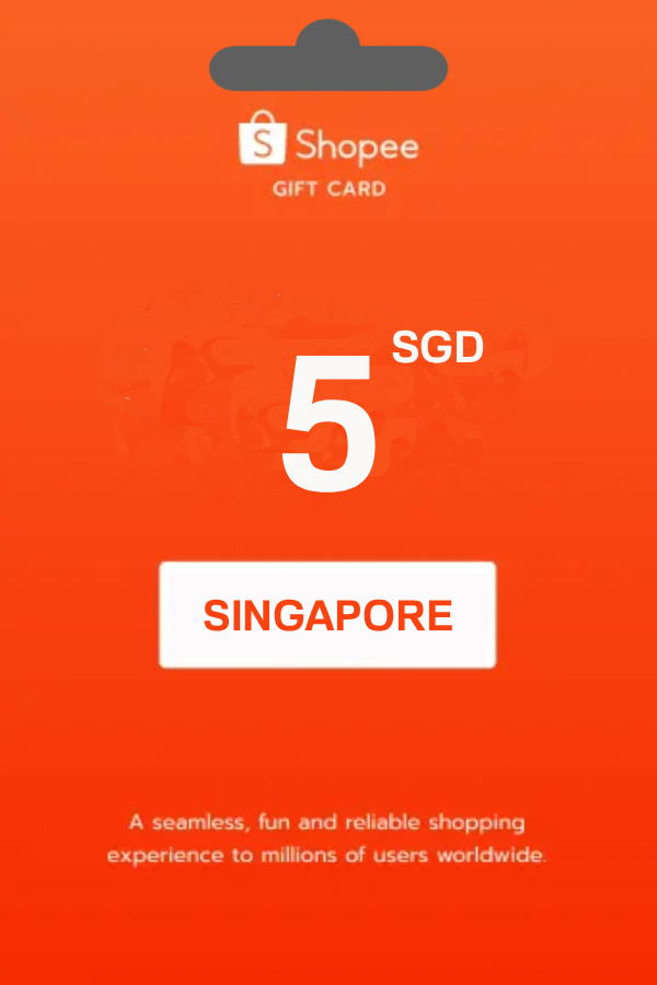 Shopee Gift Card 5 SGD | Singapore Account <span class="ext ext_digital">digital</span> image 1