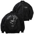 Sword Art Online Alternative: Gun Gale Online II - Pink Devil MA-1 Jacket (Black | Size M) thumbnail 1