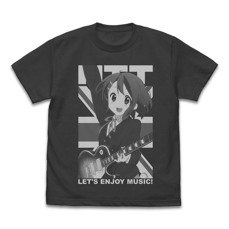 K-On! - HTT Hirasawa Yui T-shirt (Sumi | Size L) image 1