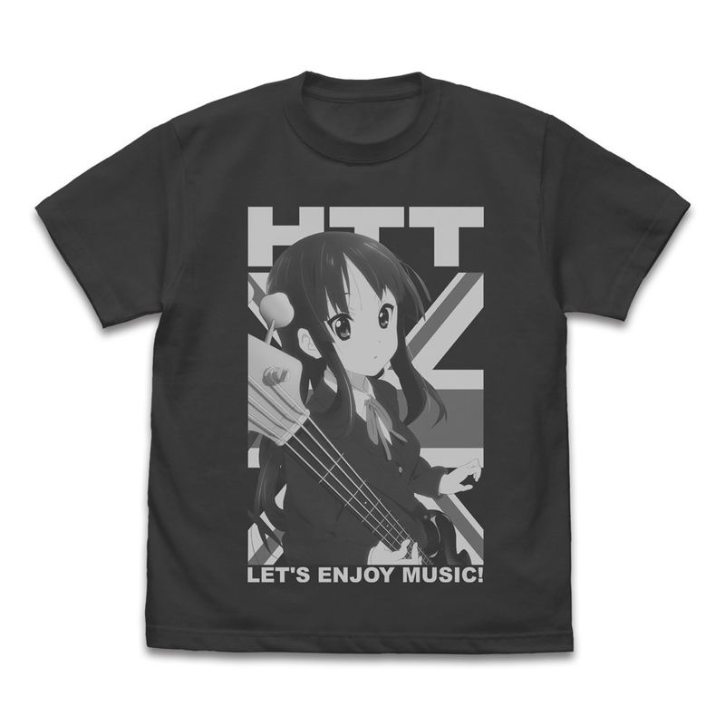 K-On! - HTT Akiyama Mio T-shirt (Sumi | Size S) image 1
