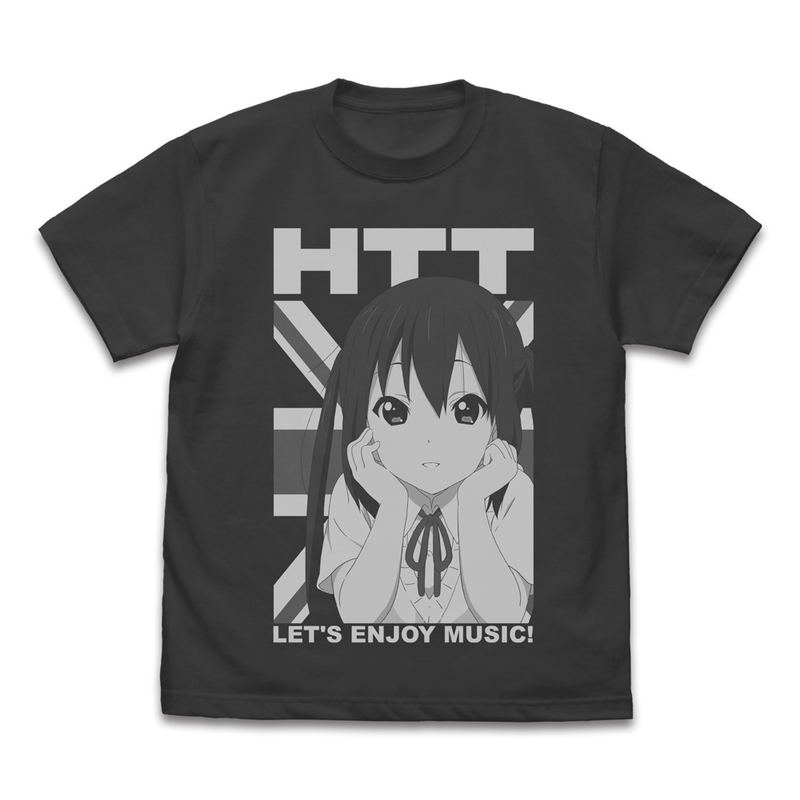 K-On! - HTT Nakano Azusa T-shirt (Sumi | Size M) image 1