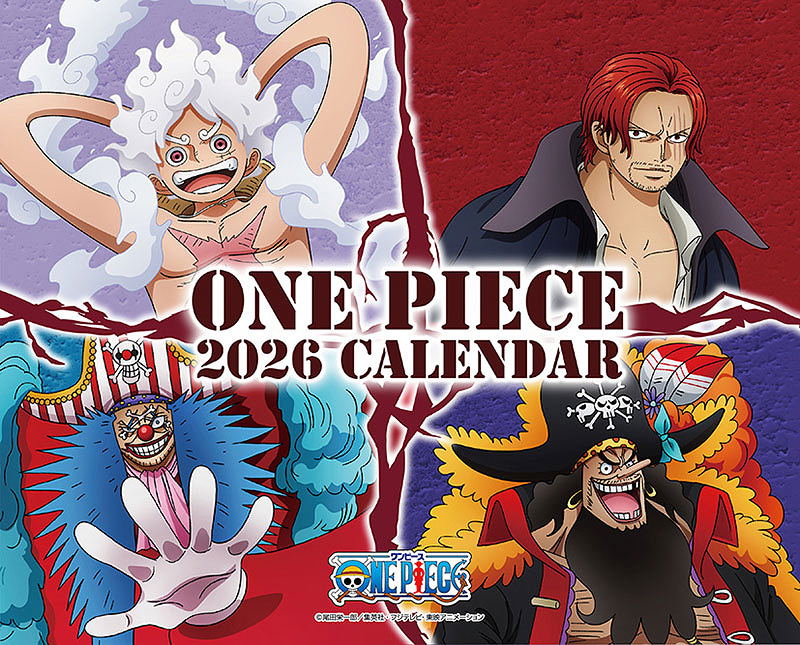One Piece Desktop Calendar 2026