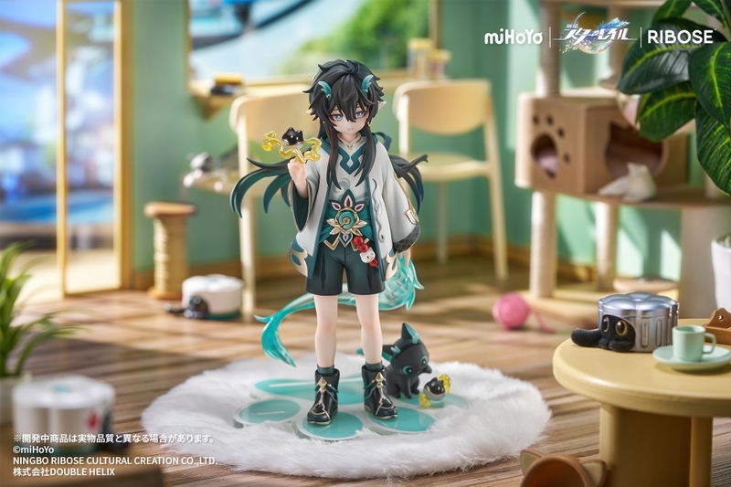 Honkai Star Rail Pre-Painted Figure: Little Cat Series Dan Heng Imbibitor Lunae Ver. image 14