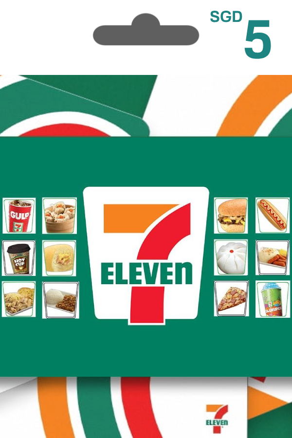 7-Eleven Gift Card 5 SGD | Singapore Account digital — Import Game Deal