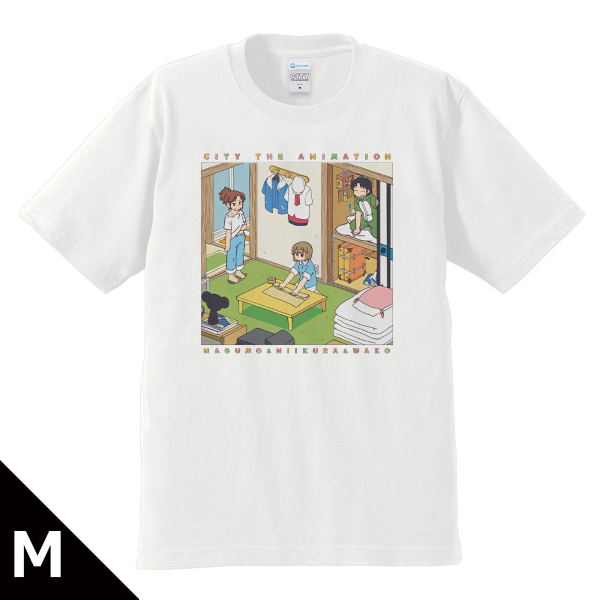 City The Animation T-shirt Nagumo Midori & Niikura & Izumi Wako