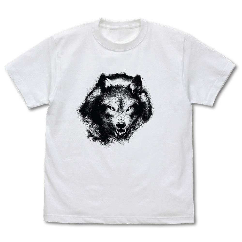 Ghost Of Yotei - Wolf T-shirt (White | Size L)