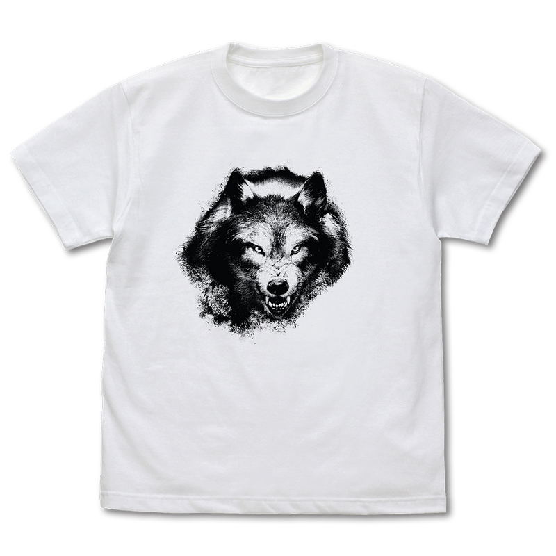Ghost Of Yotei - Wolf T-shirt (White | Size XL) image 2