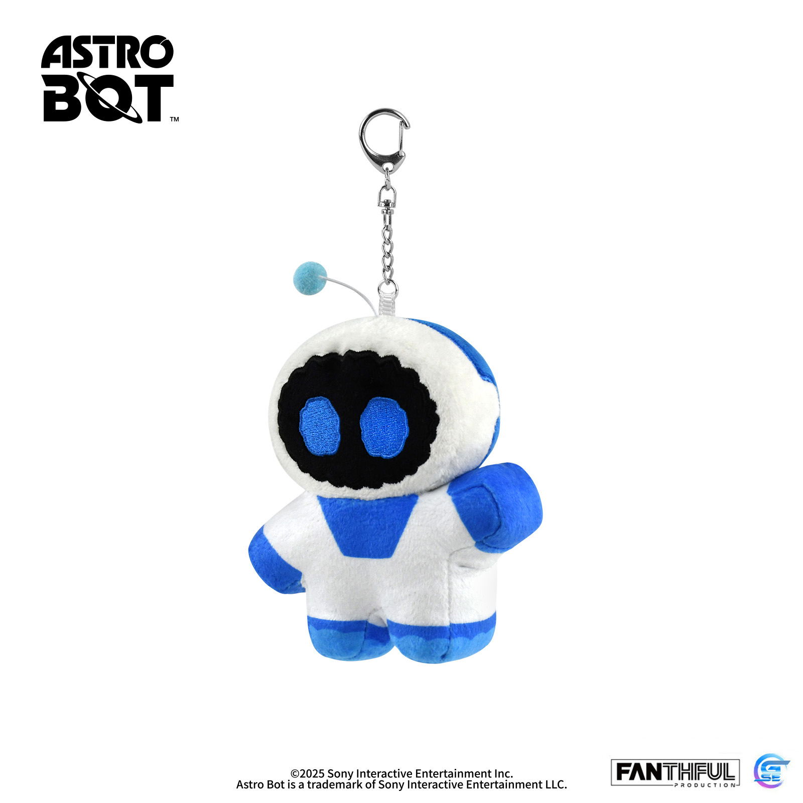 Sponge Astrobot Astro Bot Plush Keychain (Sponge)