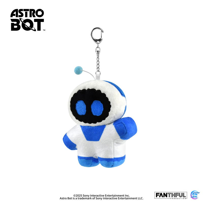 Astro Bot Plush Keychain (Sponge) image 2