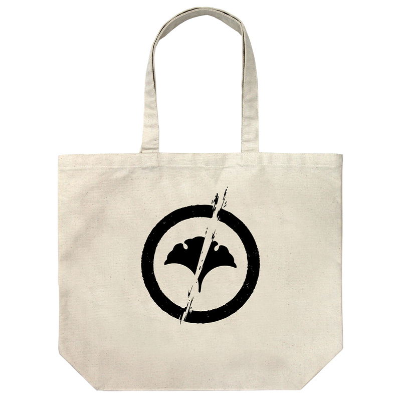 Ghost Of Yotei - Crest Large Tote Bag (Natural) image 1