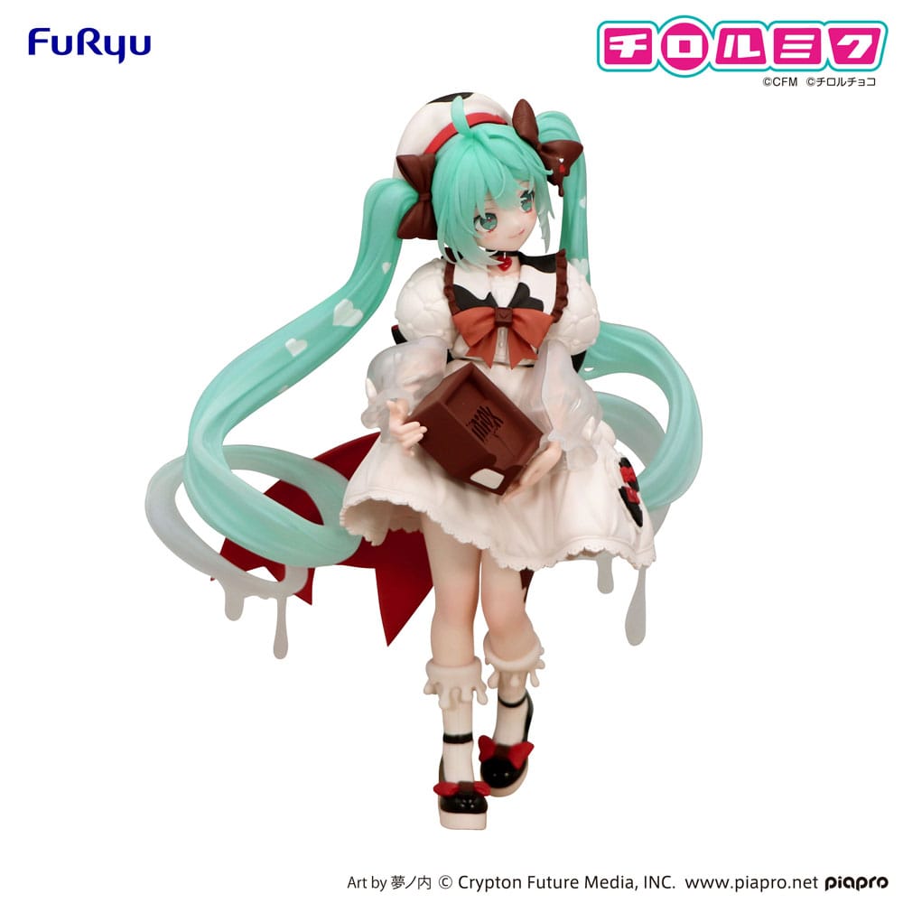 Hatsune Miku x Tirol Choco Trio-Try-iT Figure: Hatsune Miku Milk Ver.