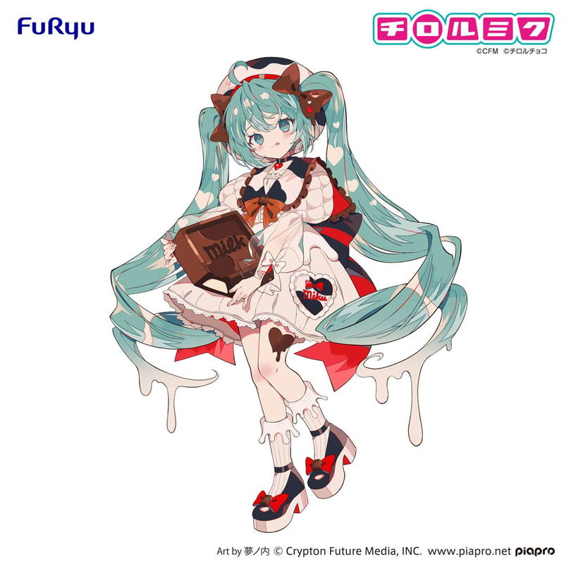 Hatsune Miku x Tirol Choco Trio-Try-iT Figure: Hatsune Miku Milk Ver. image 7