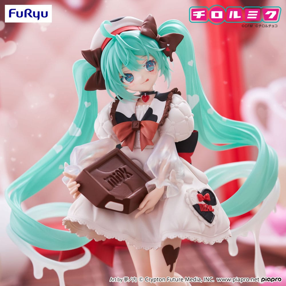 Miku様確認用 Hatsune Miku x Tirol Choco Trio-Try-iT Figure: Hatsune Miku Milk Ver.