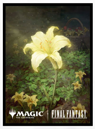 Magic: The Gathering - Final Fantasy Players Card Sleeve MFS-41 Secret Lair Drop Gilded Lotus image 1
