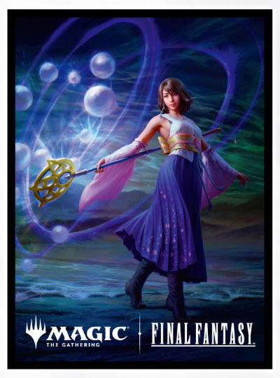 Magic: The Gathering - Final Fantasy Players Card Sleeve MFS-42 Secret Lair Drop Yuna's Holy Magic image 1