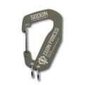 Mobile Suit Gundam GQuuuuuuX - Zeon Forces Logo Metal Carabiner thumbnail 1
