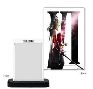 ONE-TOUCH EDGE FF ファイナルファンタジー ユウナ Yuna ONE-TOUCH EDGE FINAL FANTASY Card Display - Final Fantasy