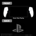 PlayStation - T-shirt For PlayStation Portal Remote Player (Black | Size L) thumbnail 4