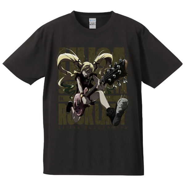 Rock Is A Lady's Modesty T-shirt Suzunomiya Lilisa Rock Ver. (Size L) image 2