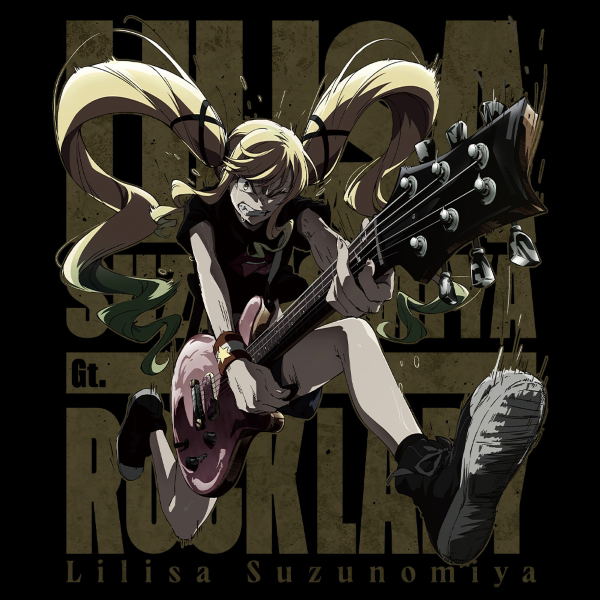 Rock Is A Lady's Modesty T-shirt Suzunomiya Lilisa Rock Ver. (Size L) image 3