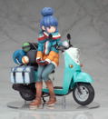 Yuru Camp 1/10 Scale Pre-Painted Figure: Shima Rin with Scooter (Re-run) thumbnail 10