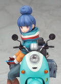 Yuru Camp 1/10 Scale Pre-Painted Figure: Shima Rin with Scooter (Re-run) thumbnail 12