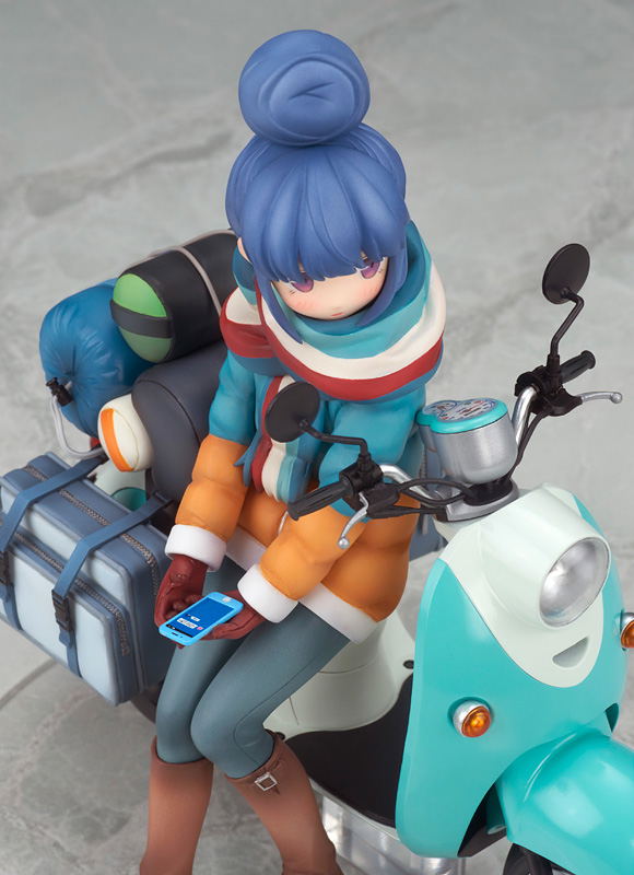 Yuru Camp 1/10 Scale Pre-Painted Figure: Shima Rin with Scooter (Re-run) image 13