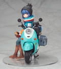 Yuru Camp 1/10 Scale Pre-Painted Figure: Shima Rin with Scooter (Re-run) thumbnail 3