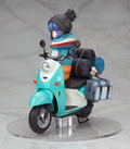 Yuru Camp 1/10 Scale Pre-Painted Figure: Shima Rin with Scooter (Re-run) thumbnail 4
