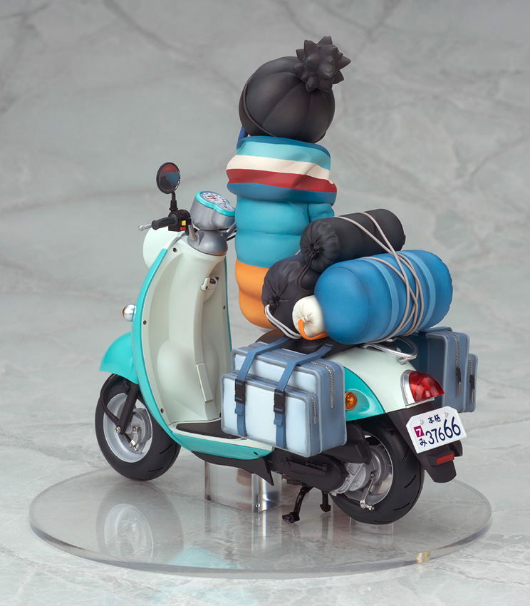 Yuru Camp 1/10 Scale Pre-Painted Figure: Shima Rin with Scooter (Re-run) image 5