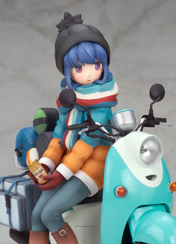 Yuru Camp 1/10 Scale Pre-Painted Figure: Shima Rin with Scooter (Re-run) image 7