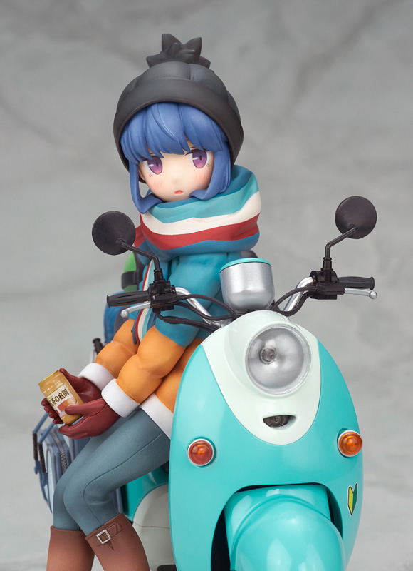 Yuru Camp 1/10 Scale Pre-Painted Figure: Shima Rin with Scooter (Re-run) image 9