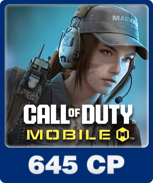 Garena Call of Duty Mobile 645 CP | Indonesia Direct Top-Up <span class="ext" style="background-color: #00e206; color: #FFFFFF;">Direct Top Up</span> <span class="ext ext_digital">digital</span> image 1