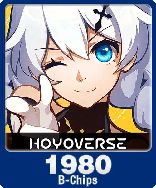 Honkai Impact 3 1980 B-Chips Direct Top-Up Codashop digital — Import Game Deal