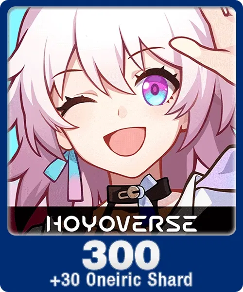 Honkai Star Rail 300 + 30 Oneiric Shard | Malaysia Direct Top-Up Codashop digital — Import Game Deal