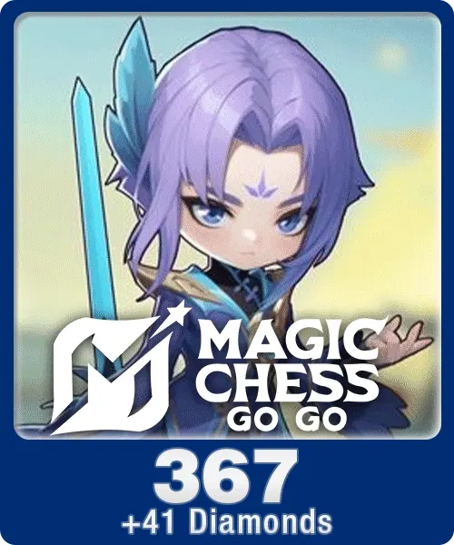 Magic Chess: Go Go 367 Diamonds + 41 Bonus Direct Top-Up Codashop Direct Top Up digital — Import Game Deal