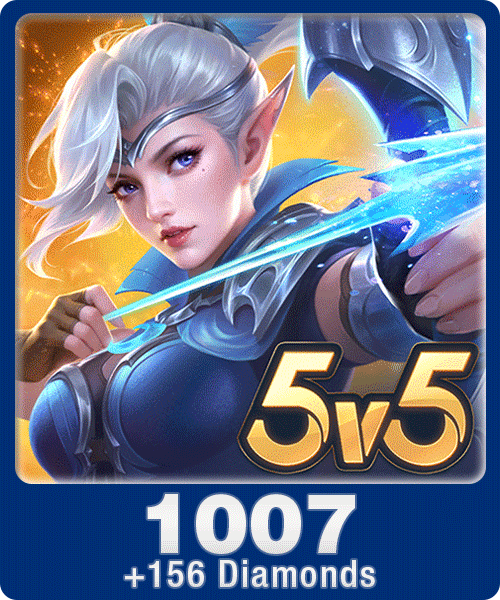 Mobile Legends 1007 Diamonds + 156 Bonus Direct Top-Up Direct Top Up digital