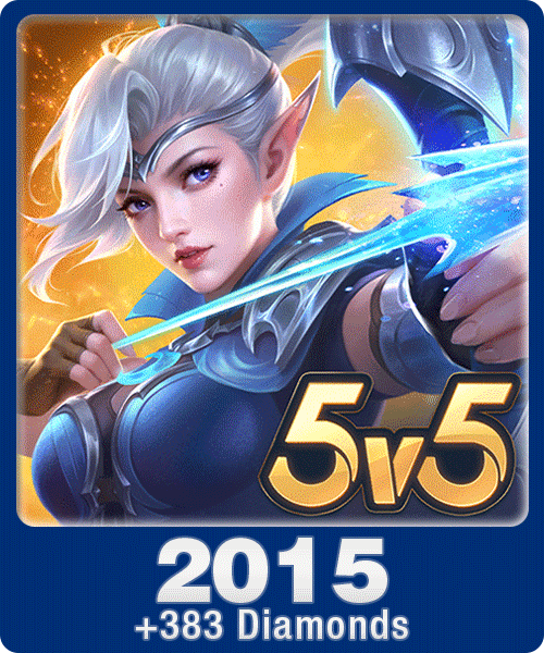 Mobile Legends 2015 Diamonds + 383 Bonus Direct Top-Up Direct Top Up digital