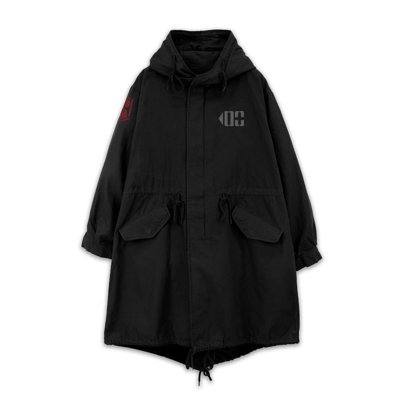 Armored Trooper Votoms - Red Shoulder Emblem M-51 Jacket (Black| Size M) image 2