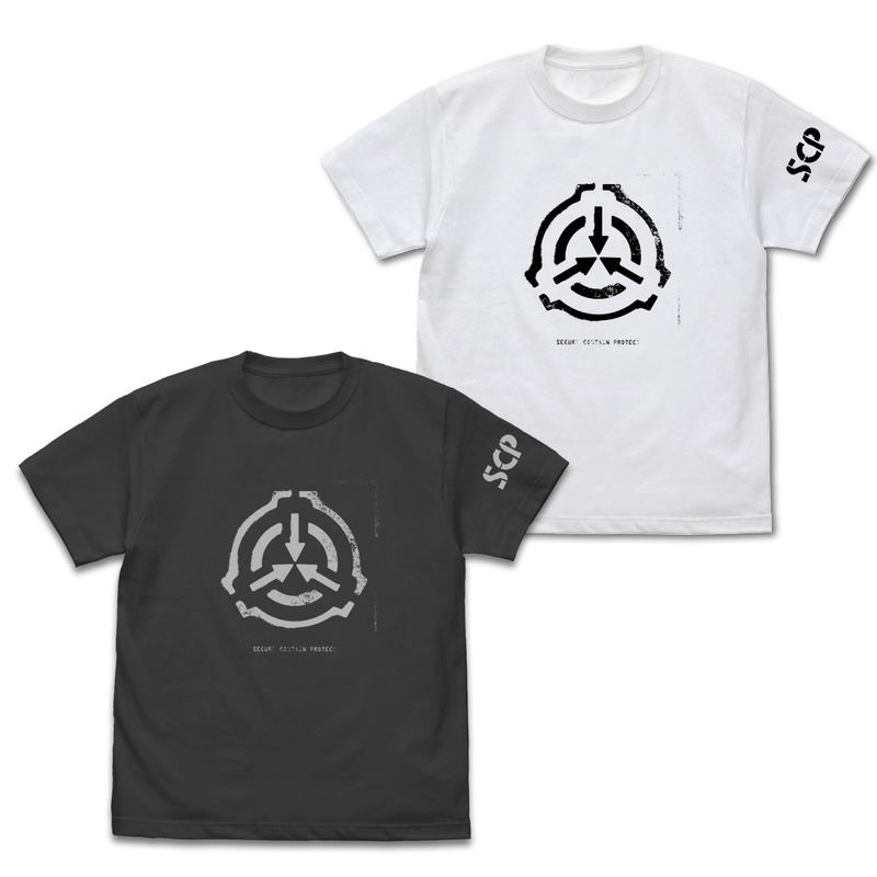 SCP Foundation - Stencil Logo T-shirt (Sumi | Size L) image 3