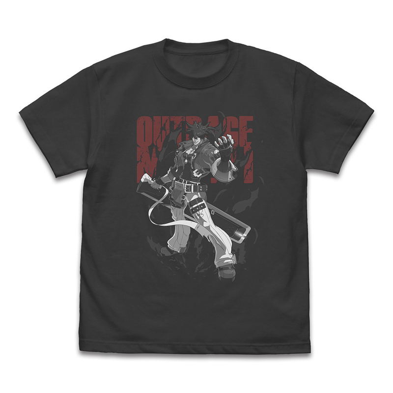 Guilty Gear -Strive- Sol Badguy T-shirt (Sumi | Size S) image 1
