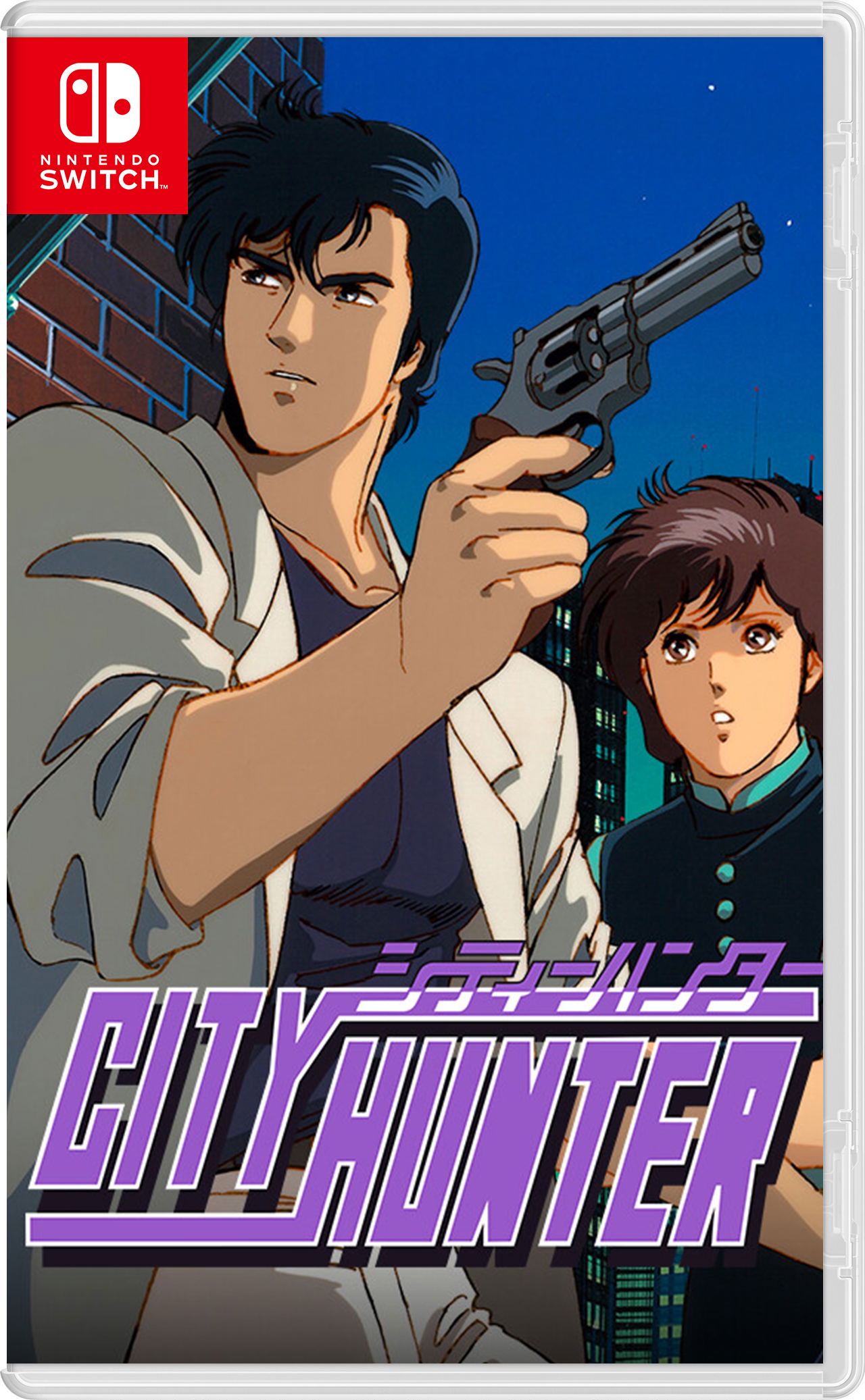 City Hunter (Multi-Language) (Cover - English) for Nintendo Switch, Nintendo Switch 2