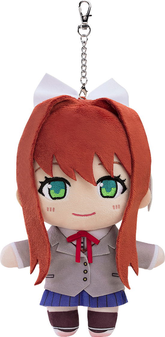 Doki Doki Literature Club! Plushie Keychain Monika (Re-run) image 1