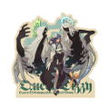 Guilty Gear -Strive- Queen Dizzy  Outdoor Sticker thumbnail 1