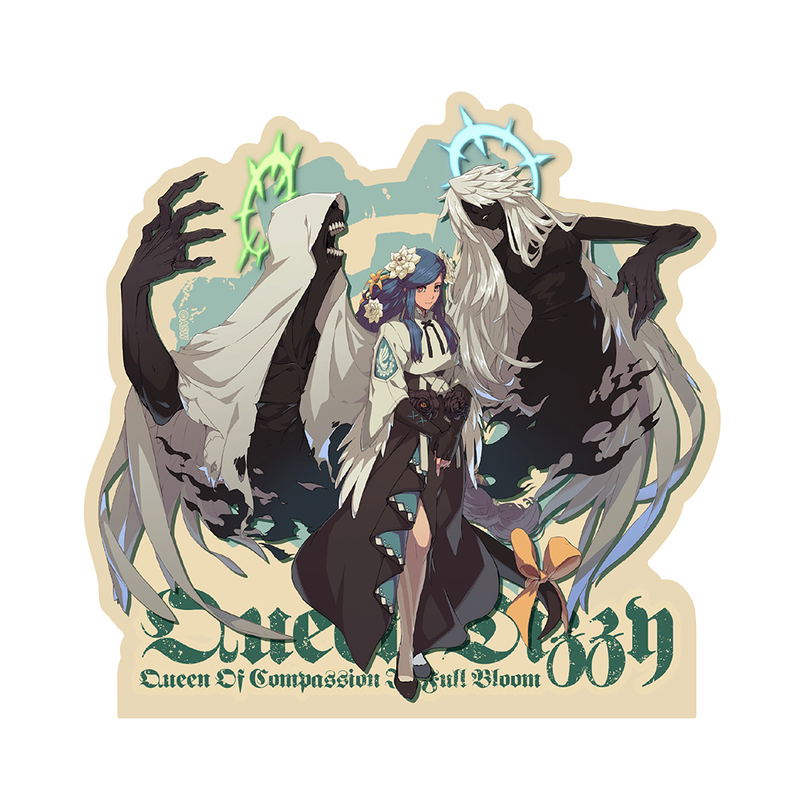 Guilty Gear -Strive- Queen Dizzy  Outdoor Sticker image 1