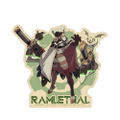 Guilty Gear -Strive- Ramlethal Valentine Outdoor Sticker thumbnail 1