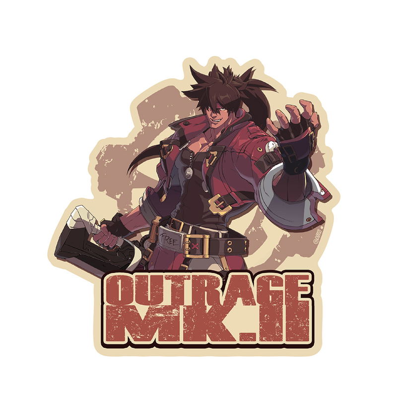 Guilty Gear -Strive- Sol Badguy Outdoor Sticker image 1