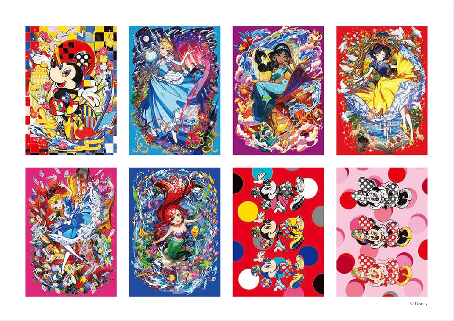 Disney by Mika Pikazo A4クリアファイル ディズニーコレクションbyMikaPikazo ＼ グッズ紹介 ／ ○A4クリア